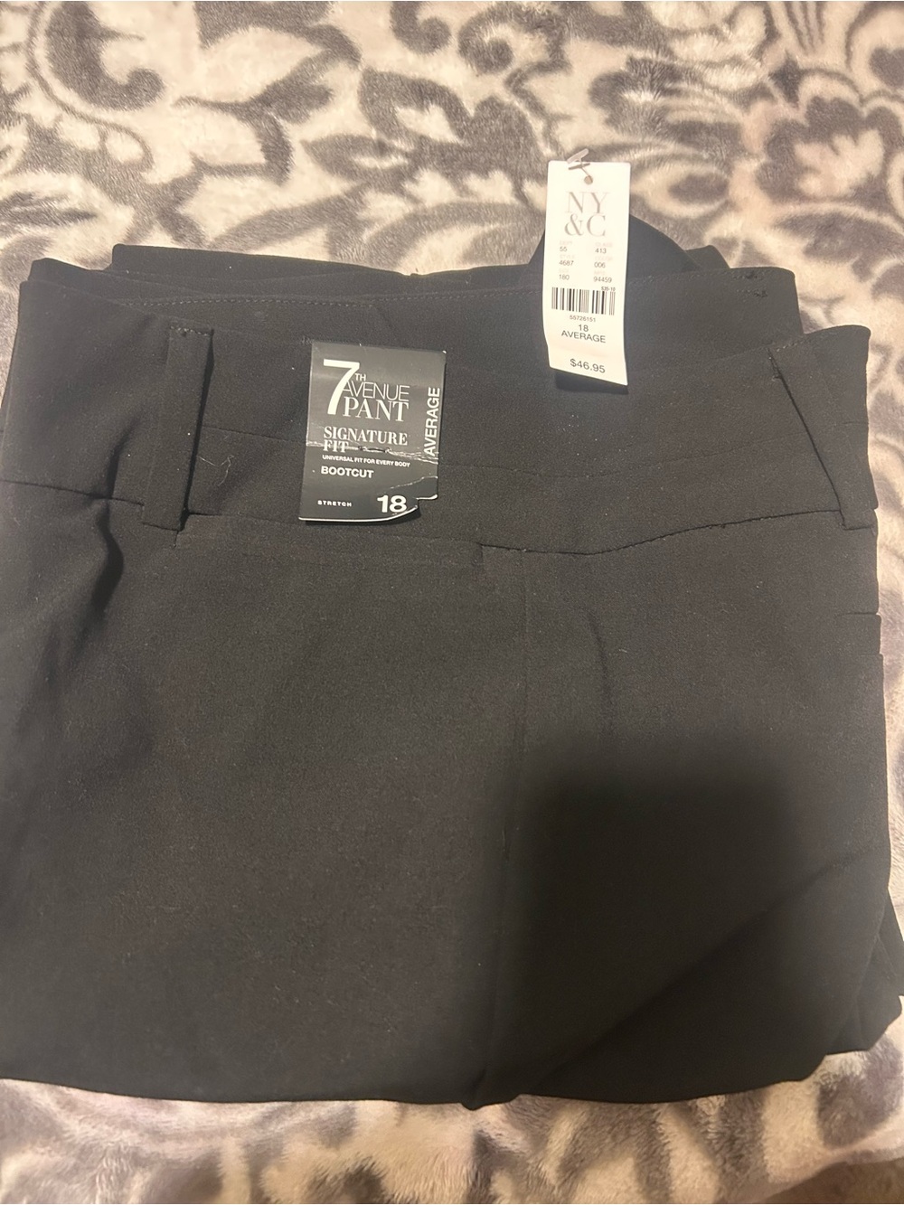 New York & Company Black Dress Pants - Bootcut